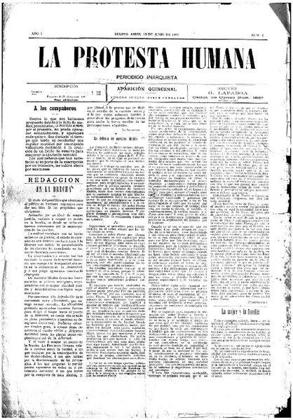 Datei:La Protesta Humana Jg1 Nr1.jpg